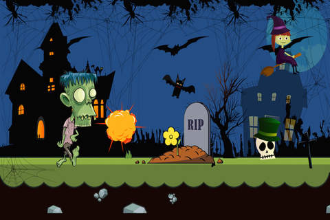 Zombophobic - Zombie Run Free Game screenshot 3