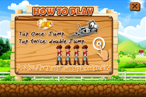 Baby Cow Run Free - Fun Animal Running Game ! screenshot 3