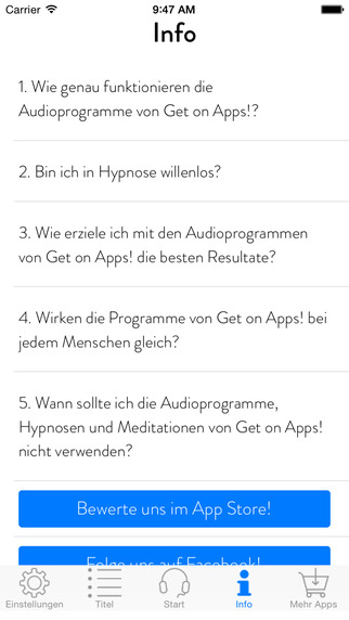 【免費健康App】Get Over Grief! Trauer bewältigen mit Hypnose-APP點子