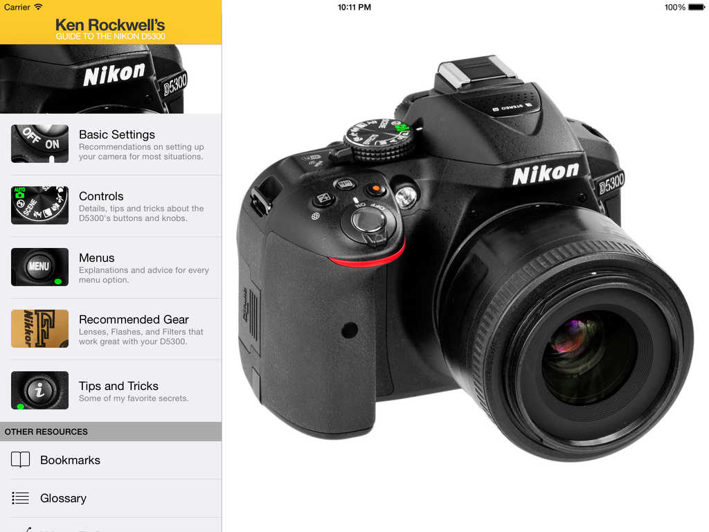 App Shopper Ken Rockwell's Nikon D5300 Guide (Photography)