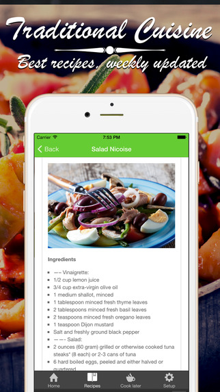 【免費生活App】French Food. Quick and Easy Cooking. Best cuisine traditional recipes & classic dishes. Cookbook-APP點子