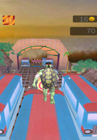 Turtle Ninja Run 3D screenshot 4