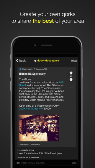 【免費社交App】Qork - share and discover local content-APP點子