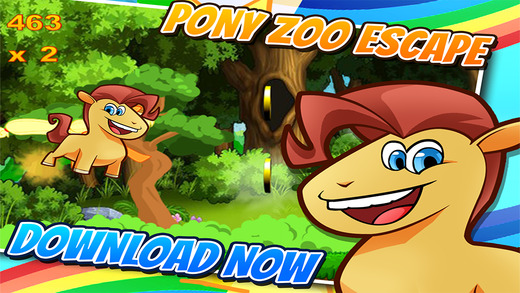 【免費遊戲App】Pony Zoo Escape FREE-APP點子