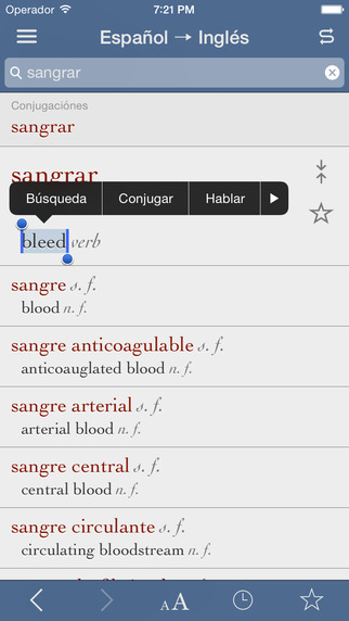 Vox Spanish-English Medical Translation Dictionary