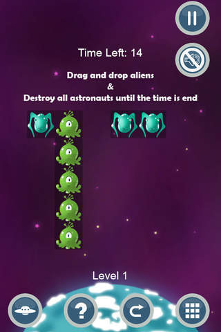 Alien Invaders Puzzle screenshot 3