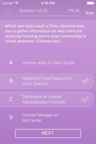 CCA-V Citrix Certified Associate - Virtualization 1Y0-200 Manage - Exam Prep screenshot 3