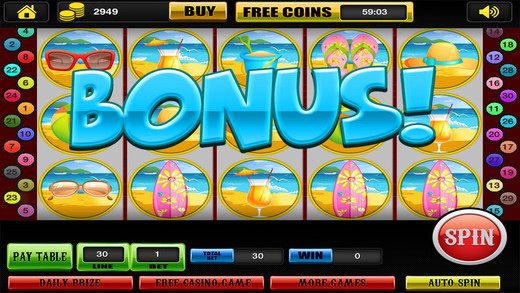 【免費遊戲App】AAA Beach Party Casino Craze - Fun House in Vegas Slots Pro-APP點子