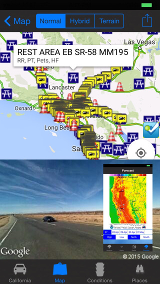 【免費旅遊App】California Road Conditions and Traffic Cameras - Travel & Transit & NOAA Pro-APP點子