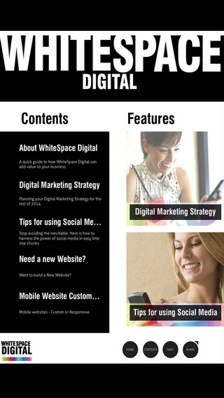 【免費商業App】Whitespace Magazine - digital marketing guide to help your business online.-APP點子