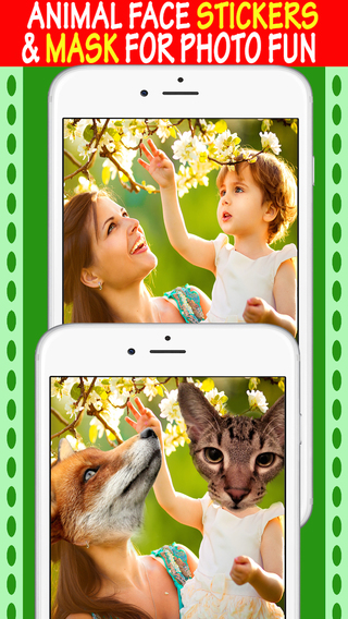 Animal Heads Mask Maker - Photo Booth With Famous Animals Face Stickers Memes