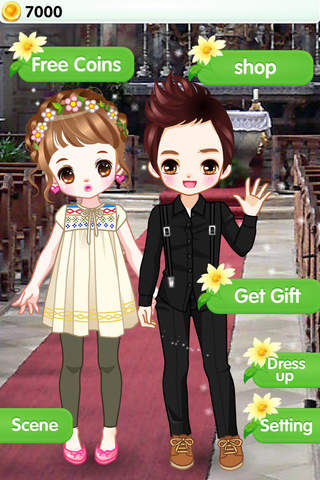花儿与少年 - 可爱情侣换装养成游戏 screenshot 3