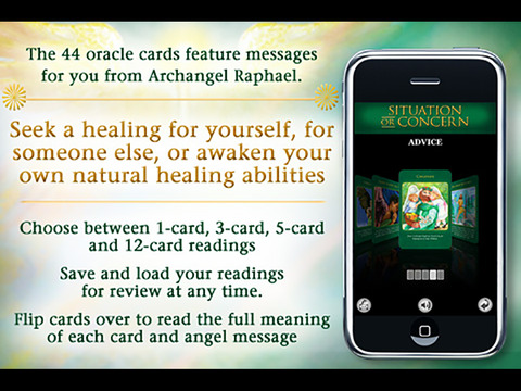 【免費書籍App】Archangel Raphael Healing Oracle Cards - Doreen Virtue, Ph.D.-APP點子