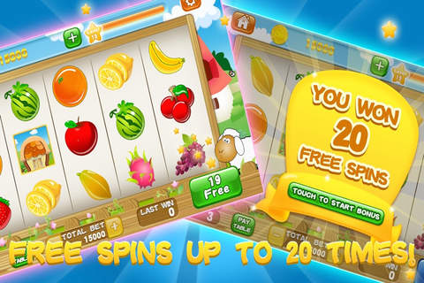 AAA Ranch Slots - Free Casino Slot Machine Game screenshot 4