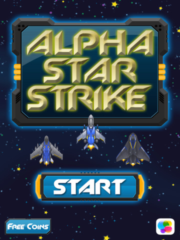 【免費遊戲App】Alpha Star Strike – Galaxy War Outer Space Star Shooter-APP點子