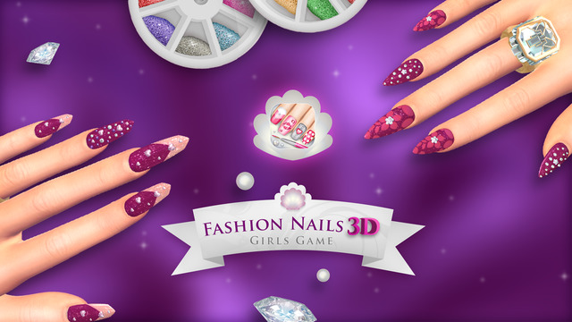 【免費生活App】Fashion Nails 3D Girls Game: Create Awesome Manicure Designs in Your Beauty Salon-APP點子