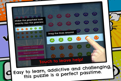 Winter Yummies - PRO - Slide Rows And Match Winter Slurpy Creatures Puzzle Game screenshot 4