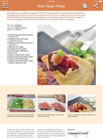 Sushi Cookbook - Master Chef for iPad