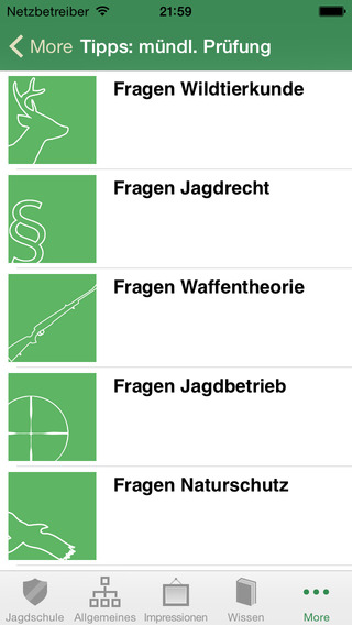 【免費教育App】Jagen Lernen Prüfungswissen-APP點子