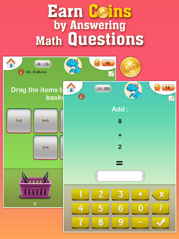 免費下載教育APP|Kindergarten Math : First Step Safari Common Core State Standards educational game to teach kids Counting, Addition, Subtraction, Measurement and Data, Geometry, real world word problems[FULL] app開箱文|APP開箱王