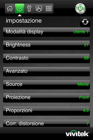 Vivitek Mobile Remote screenshot 2