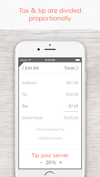 【免費生活App】Tab - The simple way to split a bill-APP點子