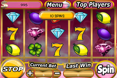 Pink Diamond Slots screenshot 2