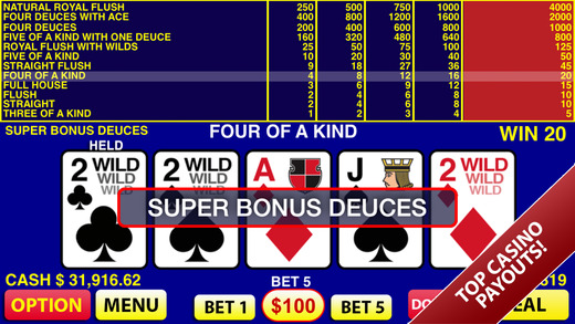 免費下載遊戲APP|Video Poker Deluxe - Real Vegas Casino Video Poker Games app開箱文|APP開箱王