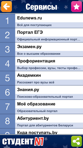 【免費教育App】Справочник абитуриента. Экзамен ЕГЭ. Поступление в ВУЗ и колледж-APP點子