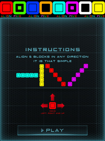 【免費遊戲App】Align Five Pro-APP點子