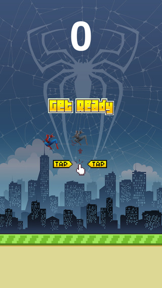 Flappy: Spiderman version