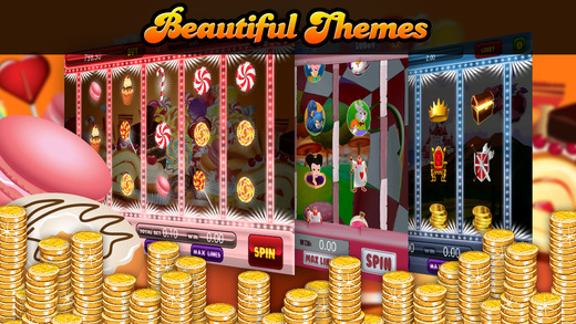 【免費遊戲App】Fun Candy Slots Machine - Blast Gems Mania Craze Casino Saga-APP點子