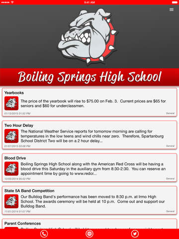 【免費教育App】Boiling Springs High School-APP點子