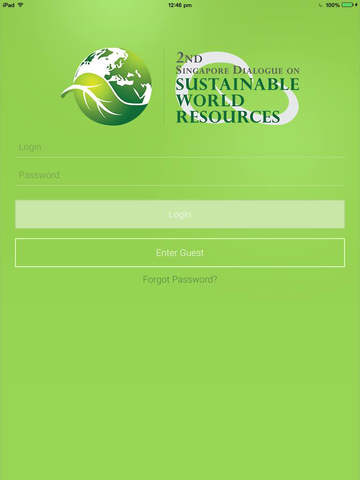 免費下載商業APP|Singapore Dialogue on Sustainable World Resources (SWR) Conference App app開箱文|APP開箱王