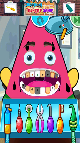 Children Dentist Game For Shopkins Edition