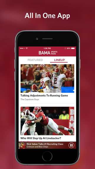 【免費運動App】Bama Sports Radio-APP點子