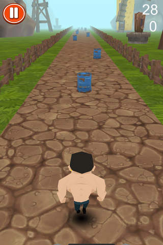 Kick Khan Temple City Run 3D screenshot 3