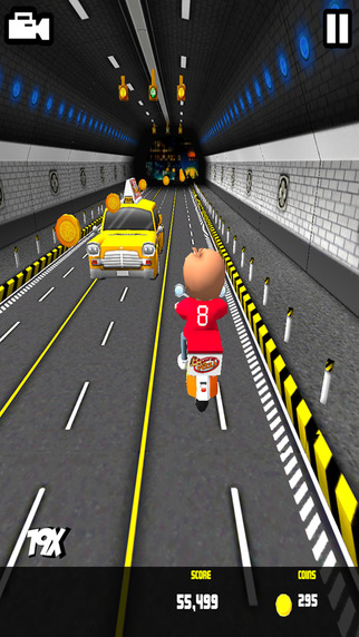 【免費遊戲App】Pizza Race 3D - Run The Subway On A Brave Motor Bike-APP點子