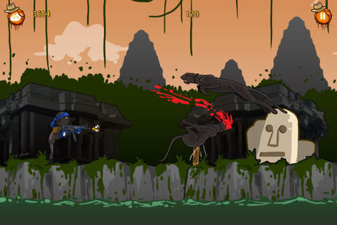 A Stickman Treasure Hunter PRO - Full Jungle Adventure Version screenshot 2