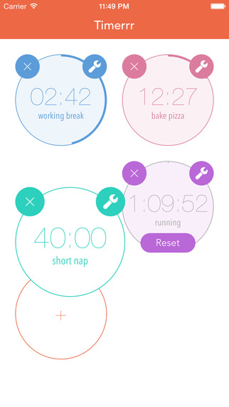 【免費工具App】Timerrr - Multiple timers for fitness, cooking, study and more-APP點子