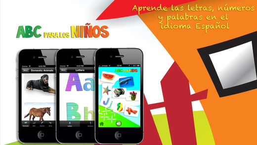 ABC para los Niños Learn Letters Numbers and Words in Spanish