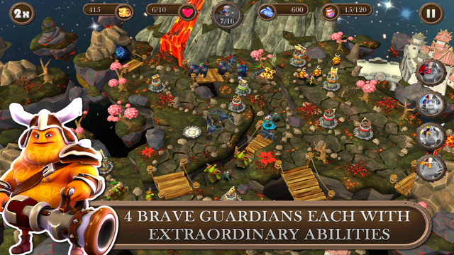 【免費遊戲App】Brave Guardians TD-APP點子