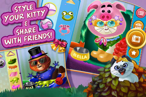 Kitty Cat Pet : Dress Up & Play screenshot 2