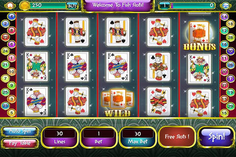 A Lucky Fish Slots - Free Play  And Win Game screenshot 2