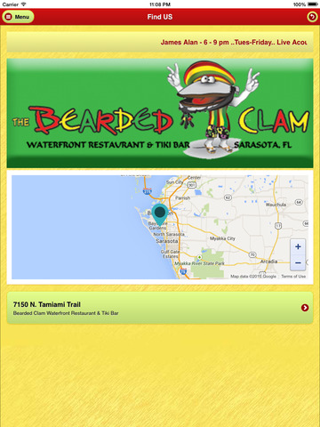 【免費生活App】The Bearded Clam Sarasota-APP點子