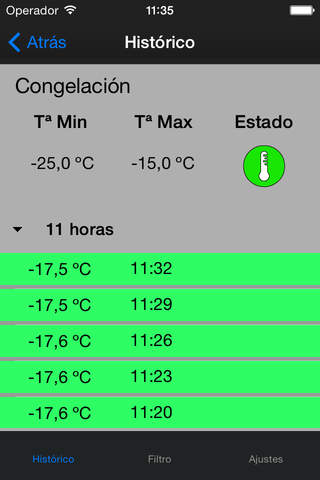 TemperaturaControl screenshot 3