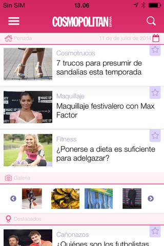 Cosmopolitan España App: moda, belleza, salud, amor y lifestyle. screenshot 2