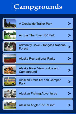 Alaska Campgrounds & RV Parks screenshot 2