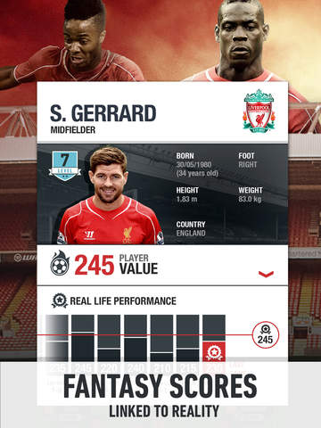 【免費遊戲App】LIVERPOOL FC FANTASY MANAGER 2015-APP點子