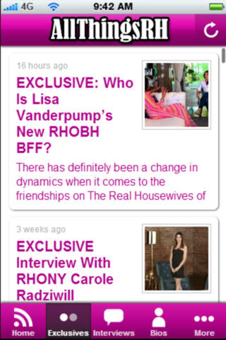 AllThingsRH/Real Housewives Edition screenshot 2